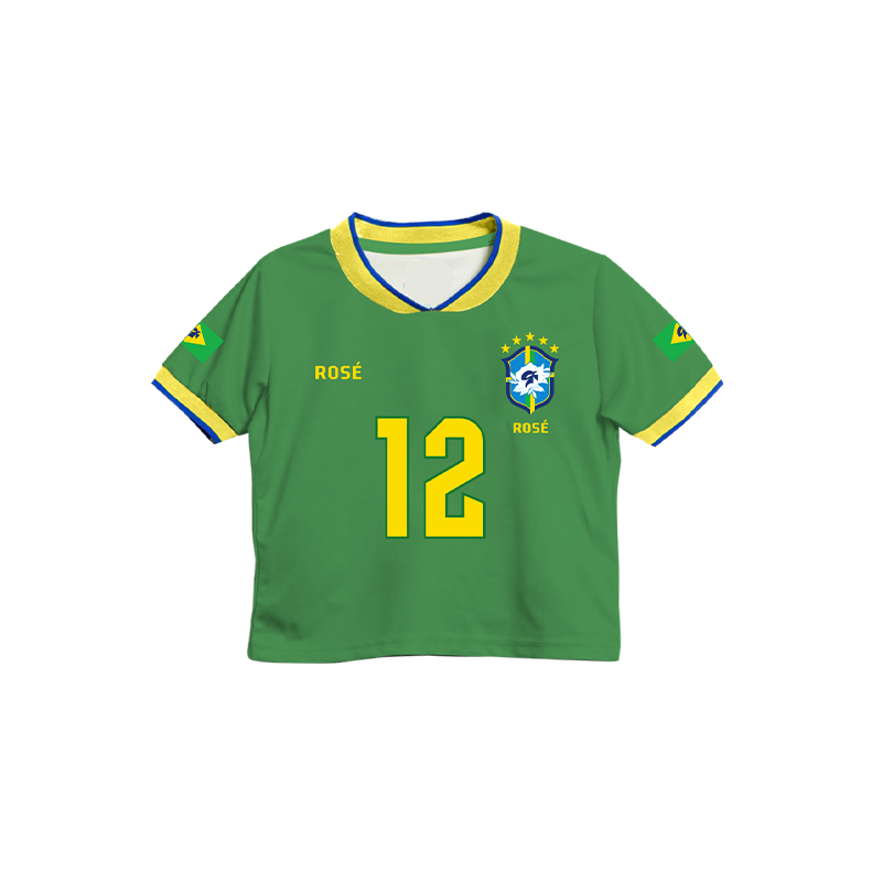 Baby Tee (Football) - Green