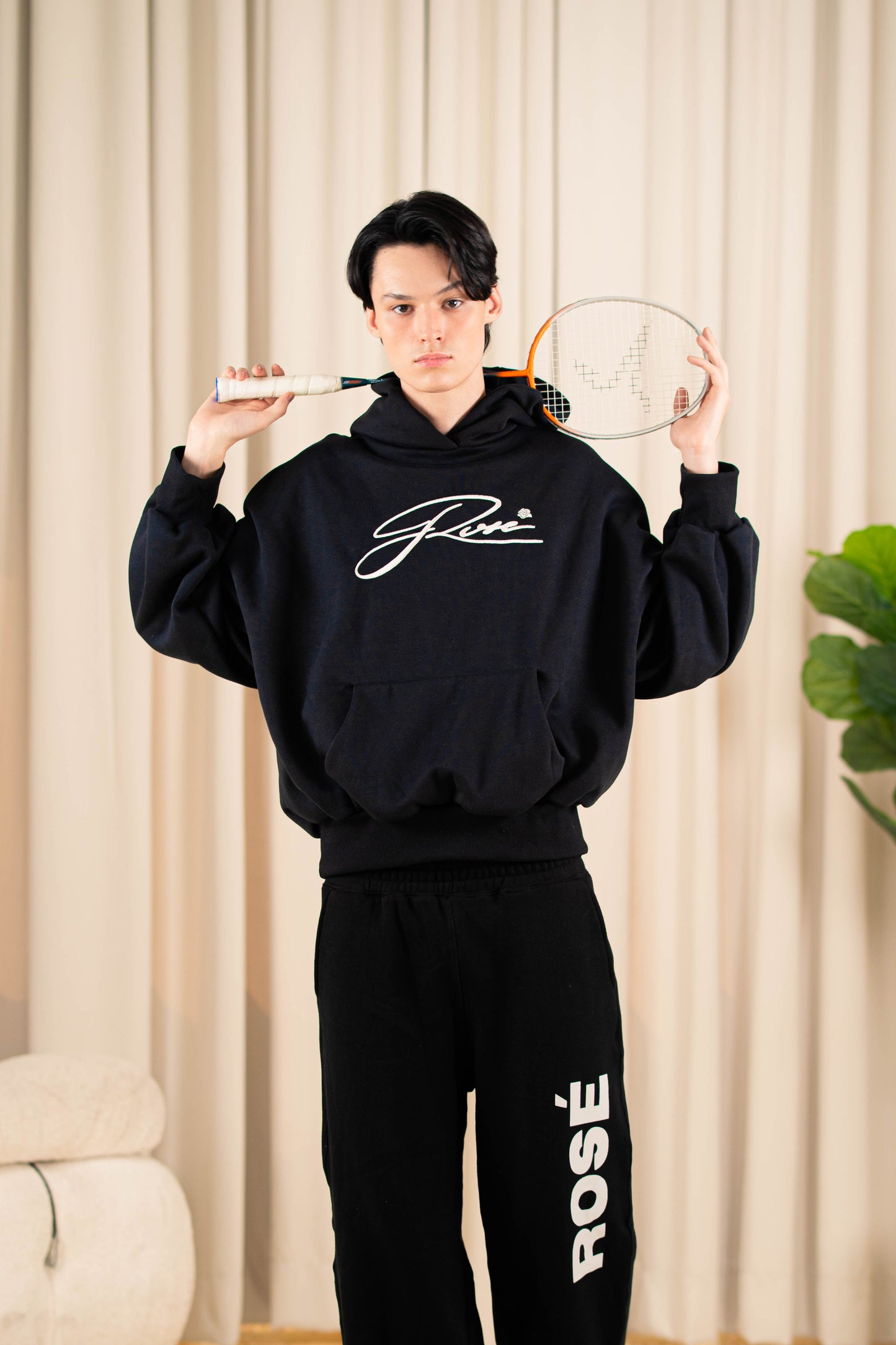 Script Hoodie - Black