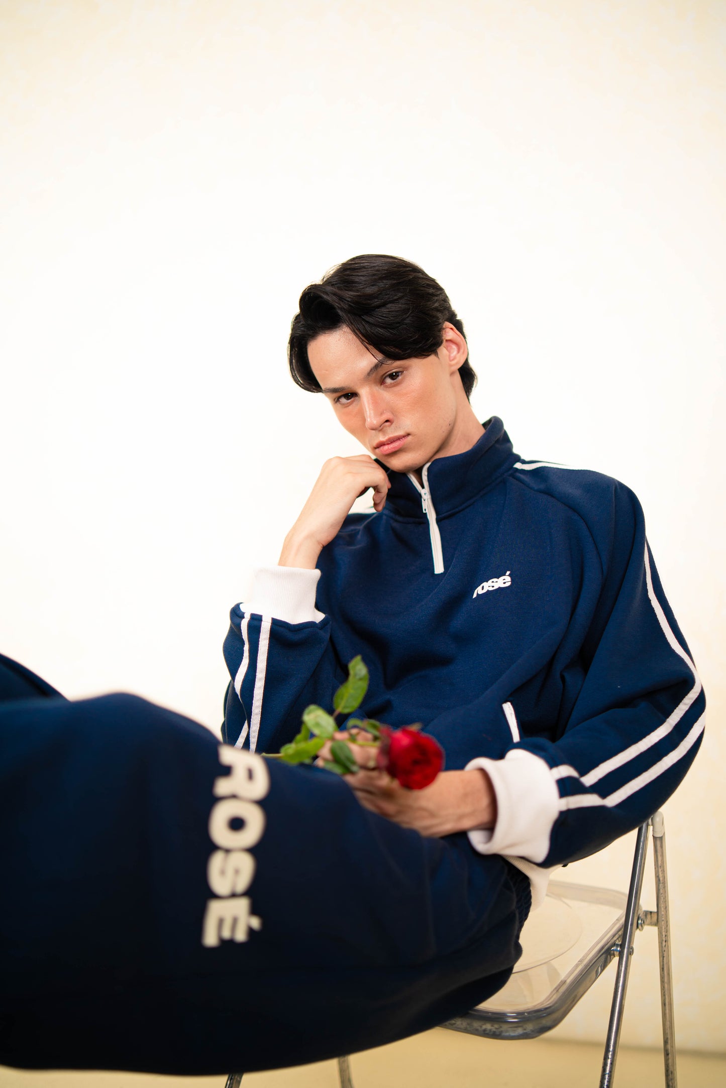 Quarter Zip - Navy Blue