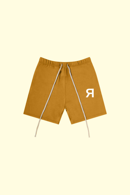 “R” Sweatshorts - Beige