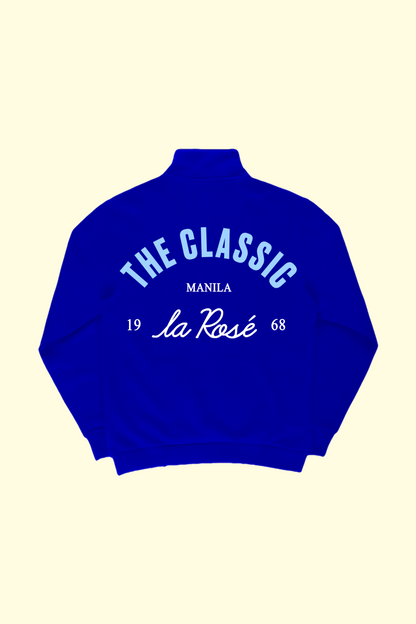 La Rosé Quarter Zip - Light Blue
