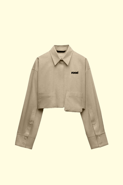 Cropped Polo - Yellow