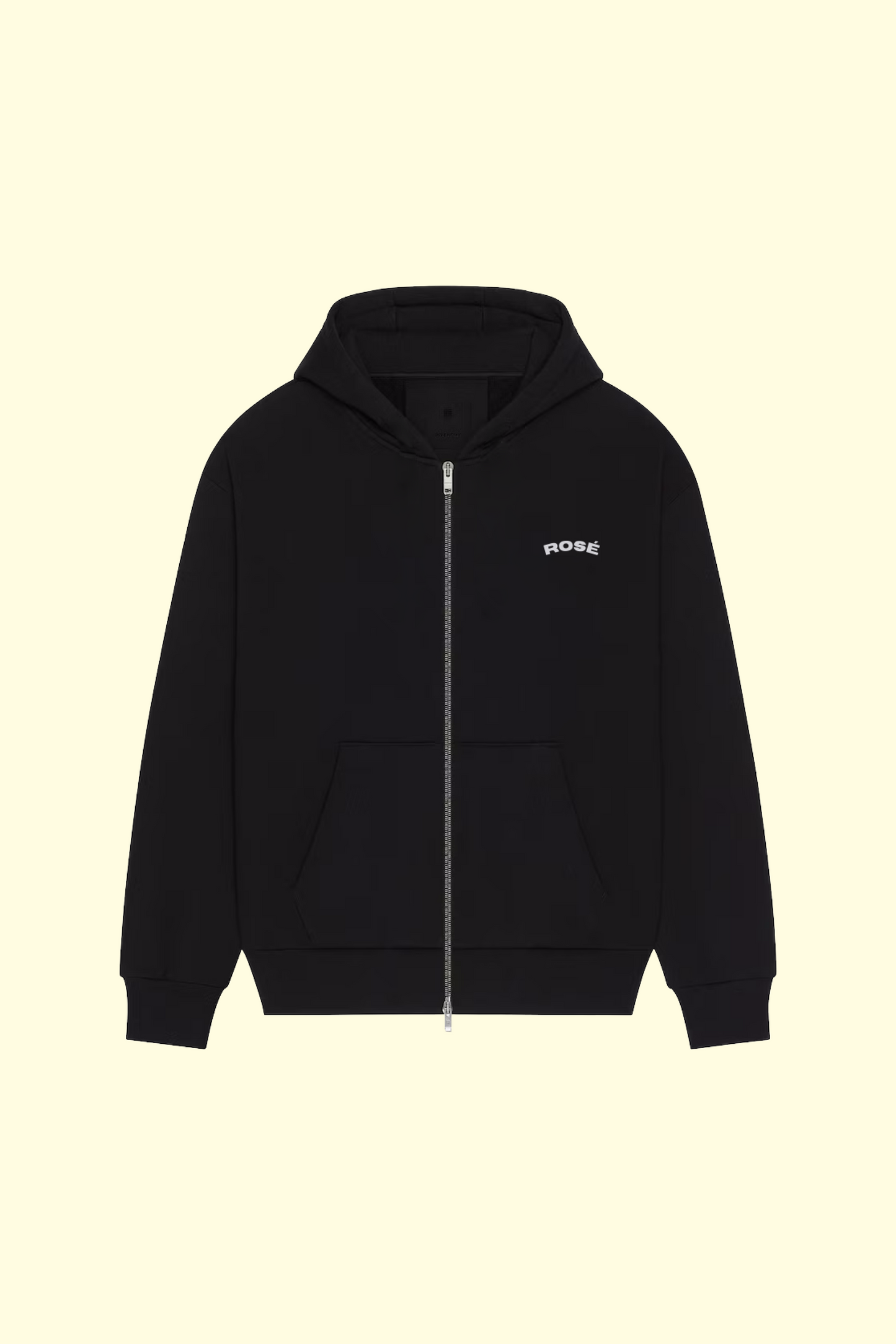 Eclipse Double Zip Up - Black