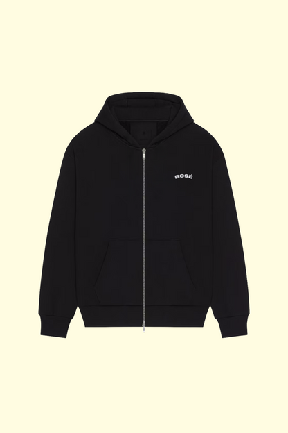 Eclipse Double Zip Up - Black