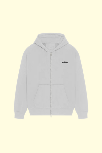 Eclipse Double Zip Up - Grey