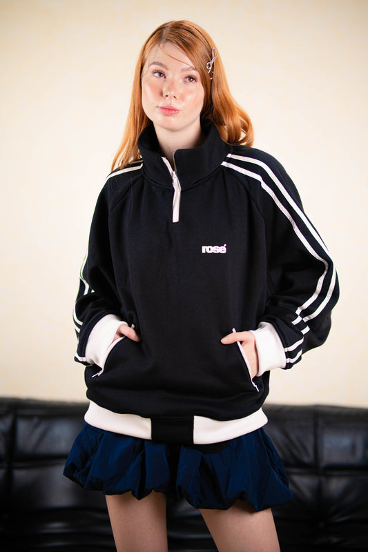Quarter Zip - Black