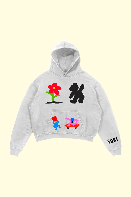 Suki Hoodie - White
